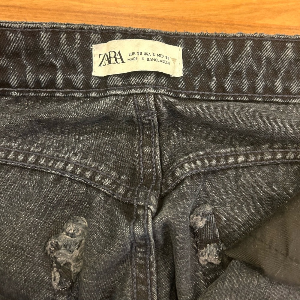 Zara high rise jeans -baggy